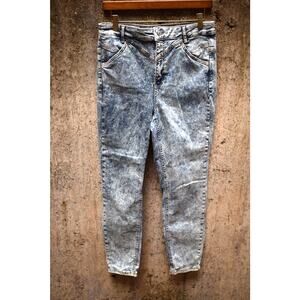 We The Free by Free People Acid Wash Skinny Jeans Women’s Size 32